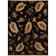 Hand Woven Silk and Wool Floral Area Rug