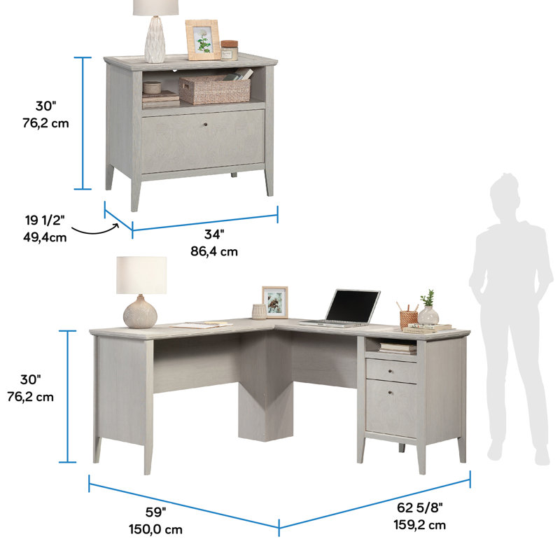 Carlson Lat L-Desk Ste