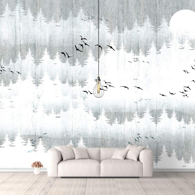 Murale lisse, L 66 po x L 96 po