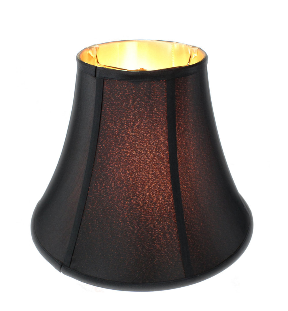 11'' H x 14'' W Silk Bell Lamp Shade Fleur De Lis Living