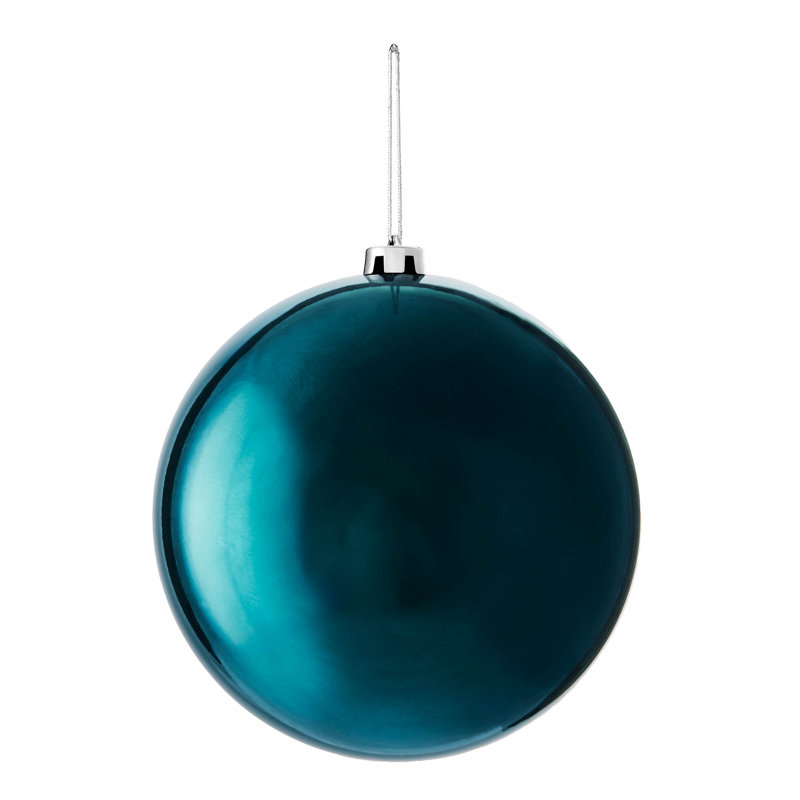 Solid Colour Plastic / Acrylic Bauble, 21.84cm H x 19.99cm W x 19.99cm D