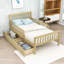 Lit plateforme en bois avec tête de lit, garde-corps et tiroirs de rangement Idahlia-232336879-216801380