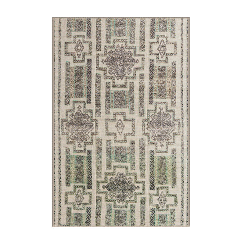 Tapis abstrait moderne 4759, Rectangle 2 pi x 3 pi