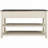 Console Table with Two Open Shelves