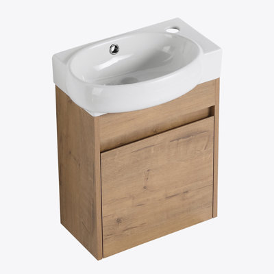Soft Close Doors Freestanding Bathroom Vanity With Sink