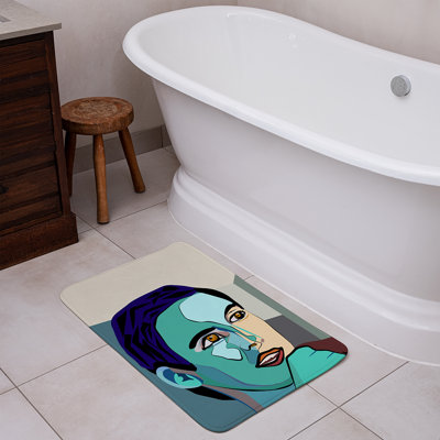 Donneisha Non-Slip Bath Rug