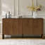 Martha 63"Wide Modern 4 Door Fluted Sideboard with Cable Management-664394837