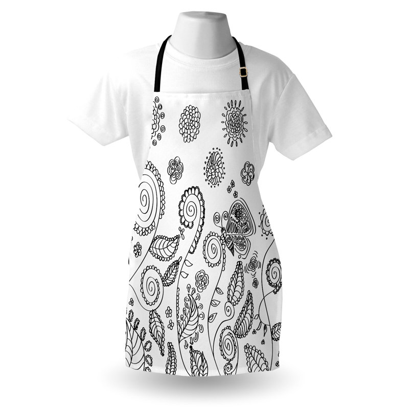 Tablier floral