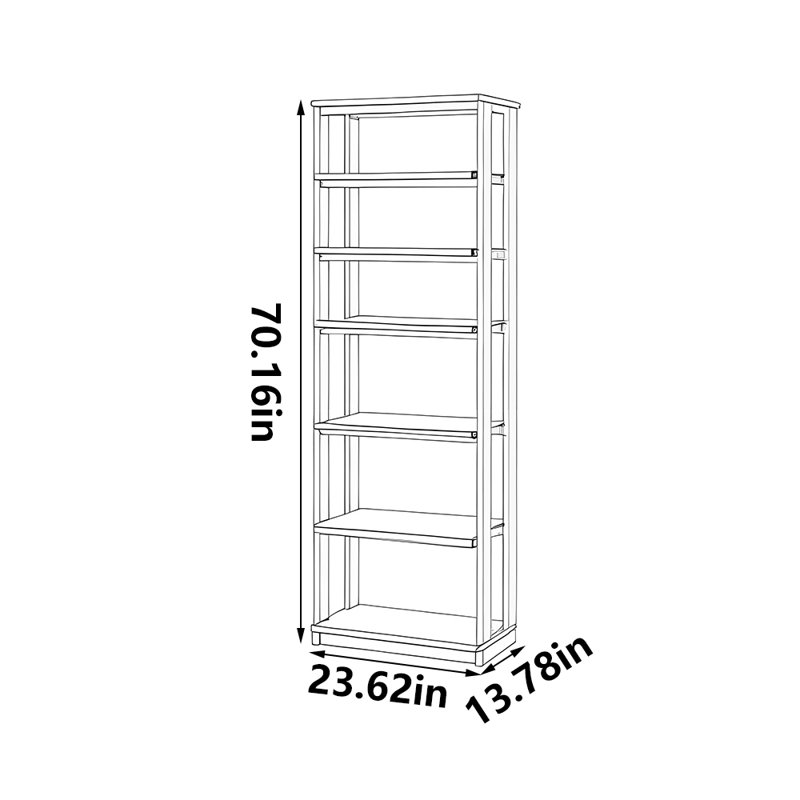 Nordic style furniture bookcase