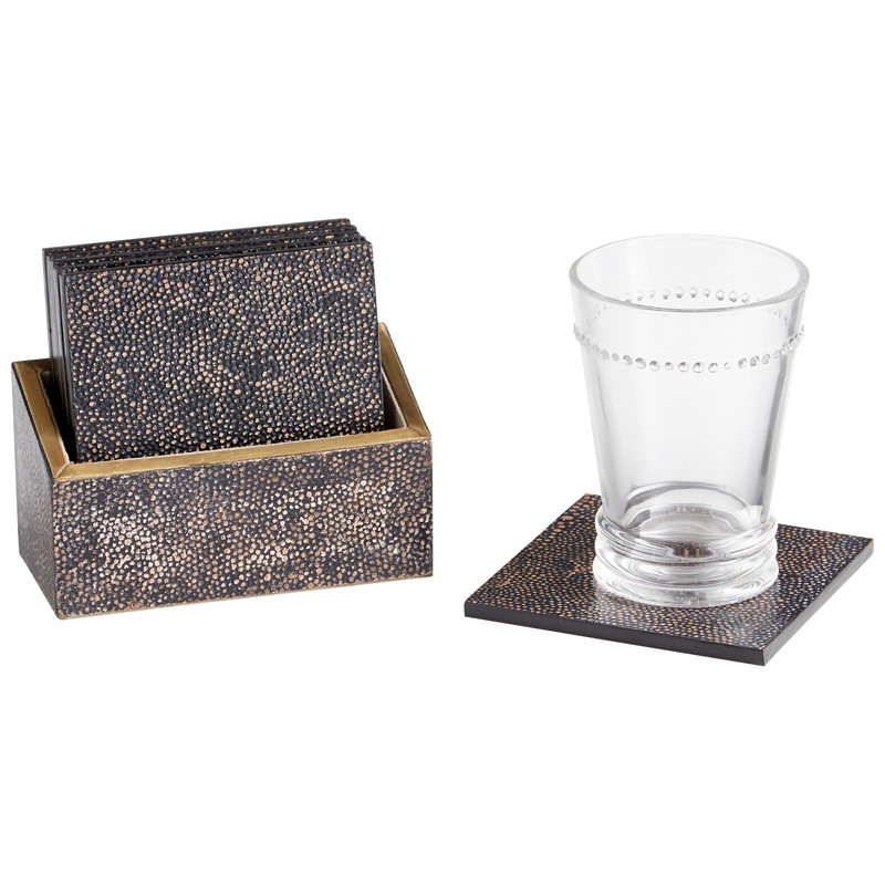 Arless Rectangle 6 Piece Coaster Set