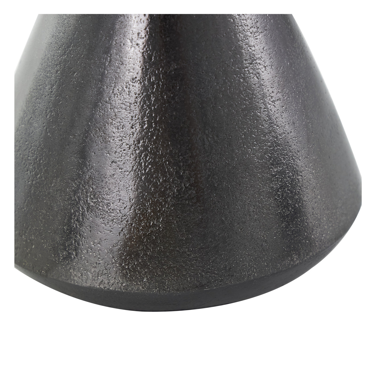 Earthenware Table Vase, Black