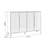 White Aluminium alloy Shoe Storage