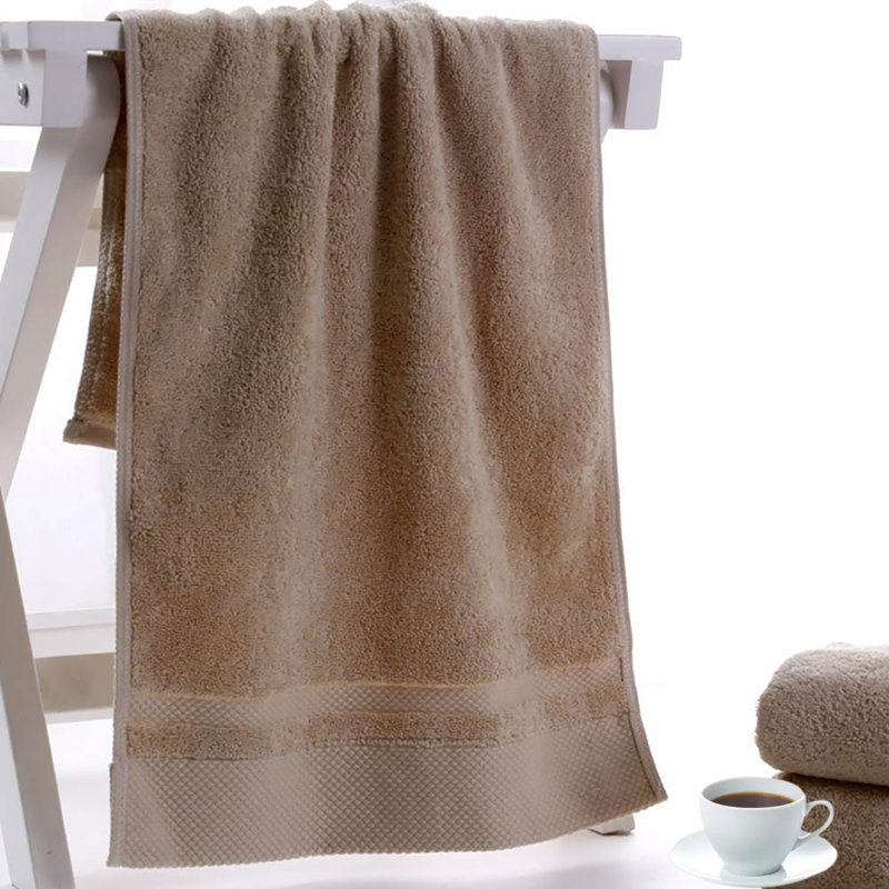 Cotton Bath Towel, Khaki