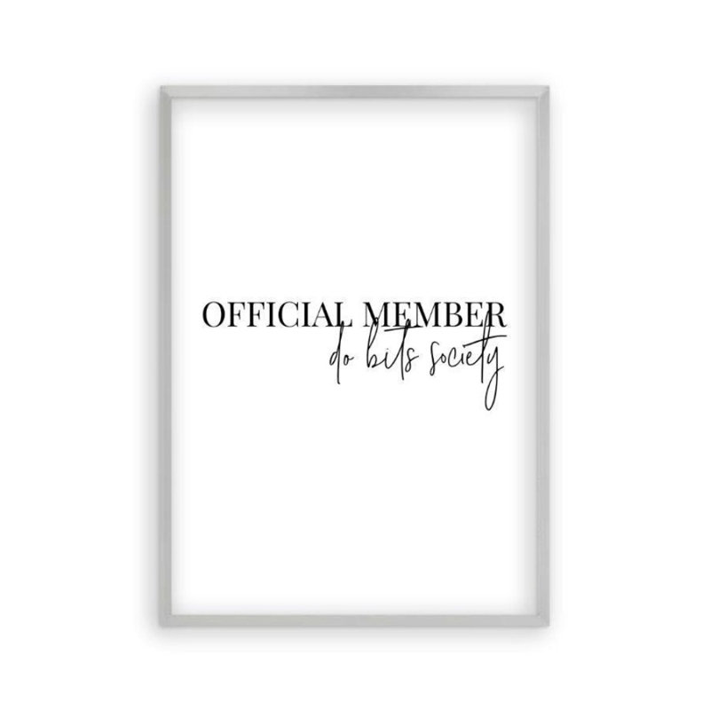 Print, Matt Silver Frame, 41 cm H x 31 cm W