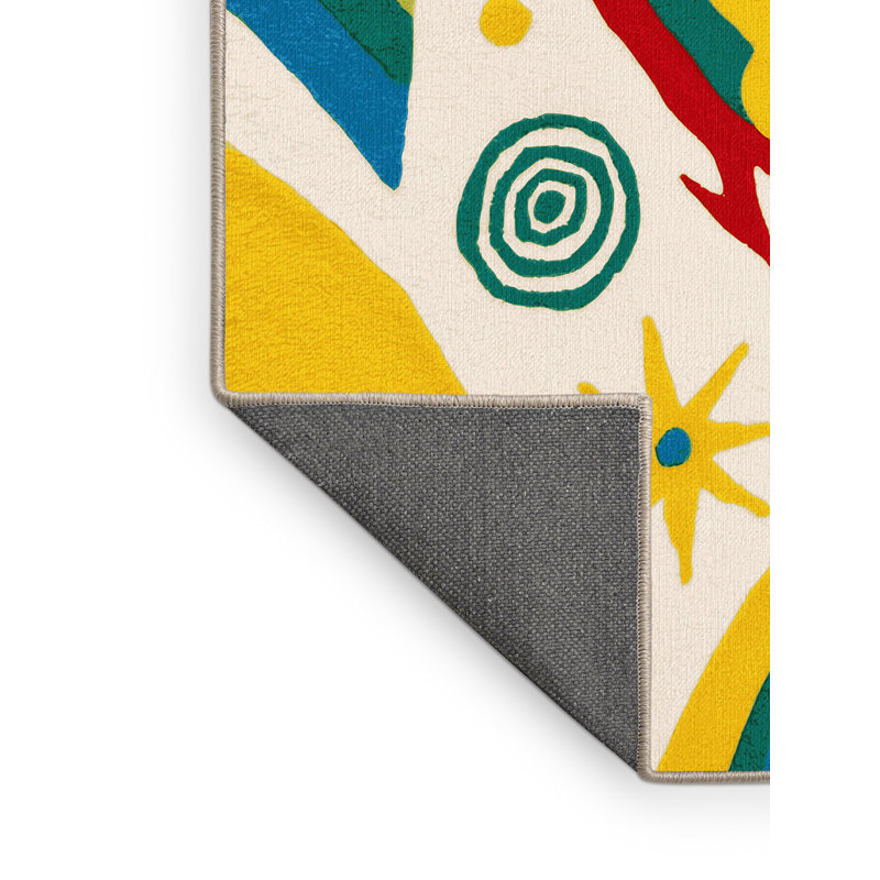Tapis Zesty Glow, Rectangulaire 2 pi x 3 pi