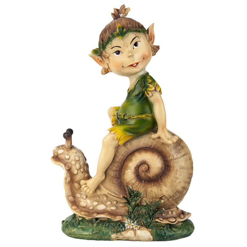 Statue de jardin Pixie Pete Elfin