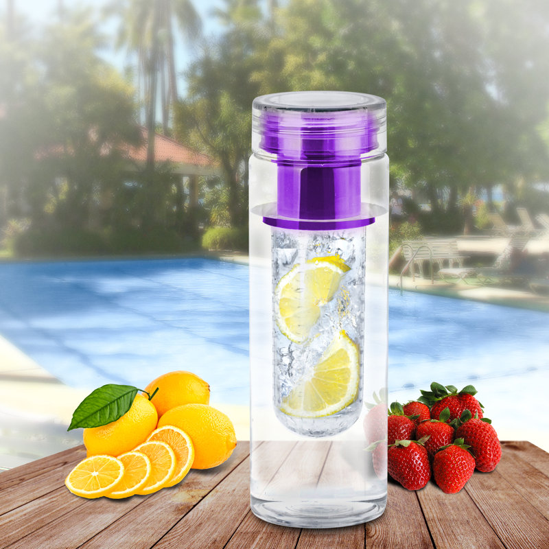 Bouteille d'eau 24 oz. Avec infuseur à fruits