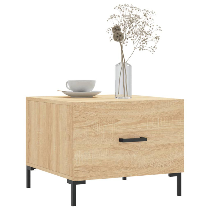 Coffee Table with Storage, sonoma oak