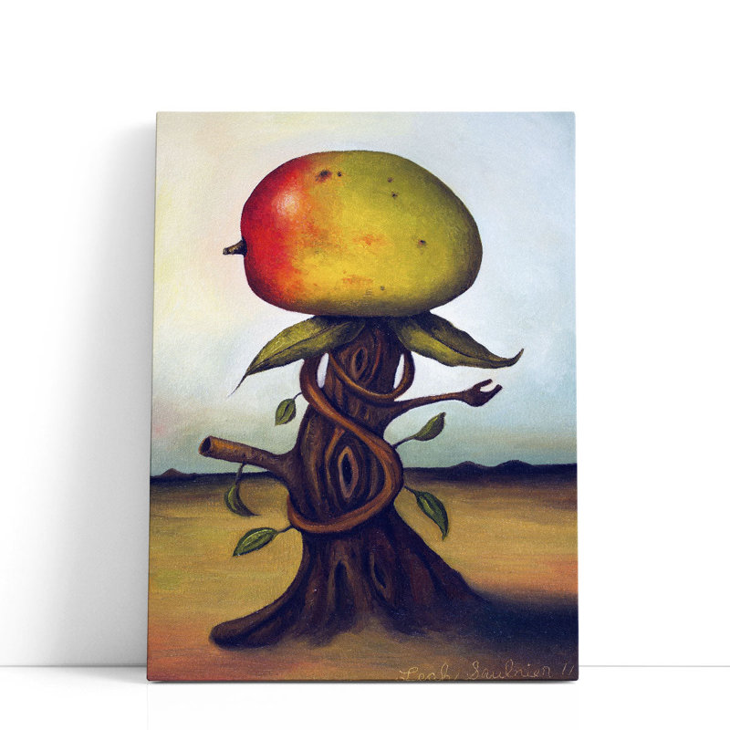 Mango Fruit Tree - Canvas Print Wall Art, 24" H x 18" W