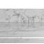 Dessus de meuble-lavabo en pierre de salle de bain 43 x 22 po - Conçu avec affinité en marbre blanc, lavabo rectangulaire encastré en céramique et robinet à dosseret