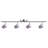 Keimaya 29 in. 4 -Light Fixed Track Kit with and