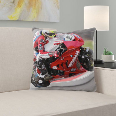Microsuede Throw Pillow