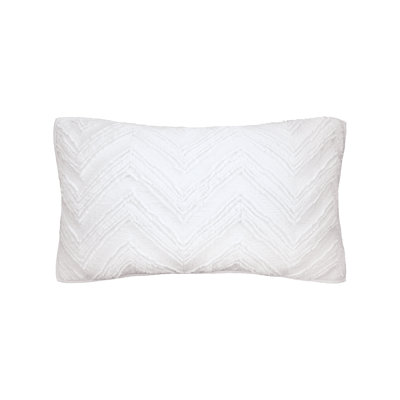 Candlewick White 100% Cotton Piece Sham 