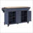 Durable Kitchen Island With Rubberwood Countertop, Spacious Storage, And Mobile Design For Enhanced Cooking And Dining Experience-649148249