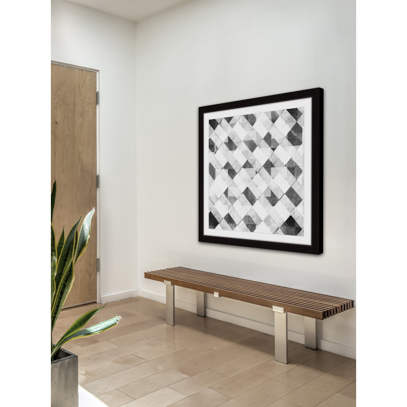 Single Picture Frame Print, 51 cm H x 51 cm W, Black
