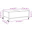 Table basse avec roulettes vidaXL-113007857