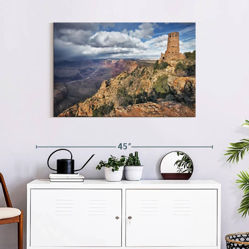 Vue du canyon 7 sur toile, H 24 po x l 36 po x P 1,25 po