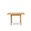 Ensemble de table de salle à manger 5 pièces moderne comprenant une table rectangulaire en bois avec Dropleaf et 4 chaises de salle à manger en tissu de lin, 30 x 48 pouces, chêne-807713648-822964192-890103433