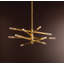 Strasbourg Chandelier in Vintage Brass