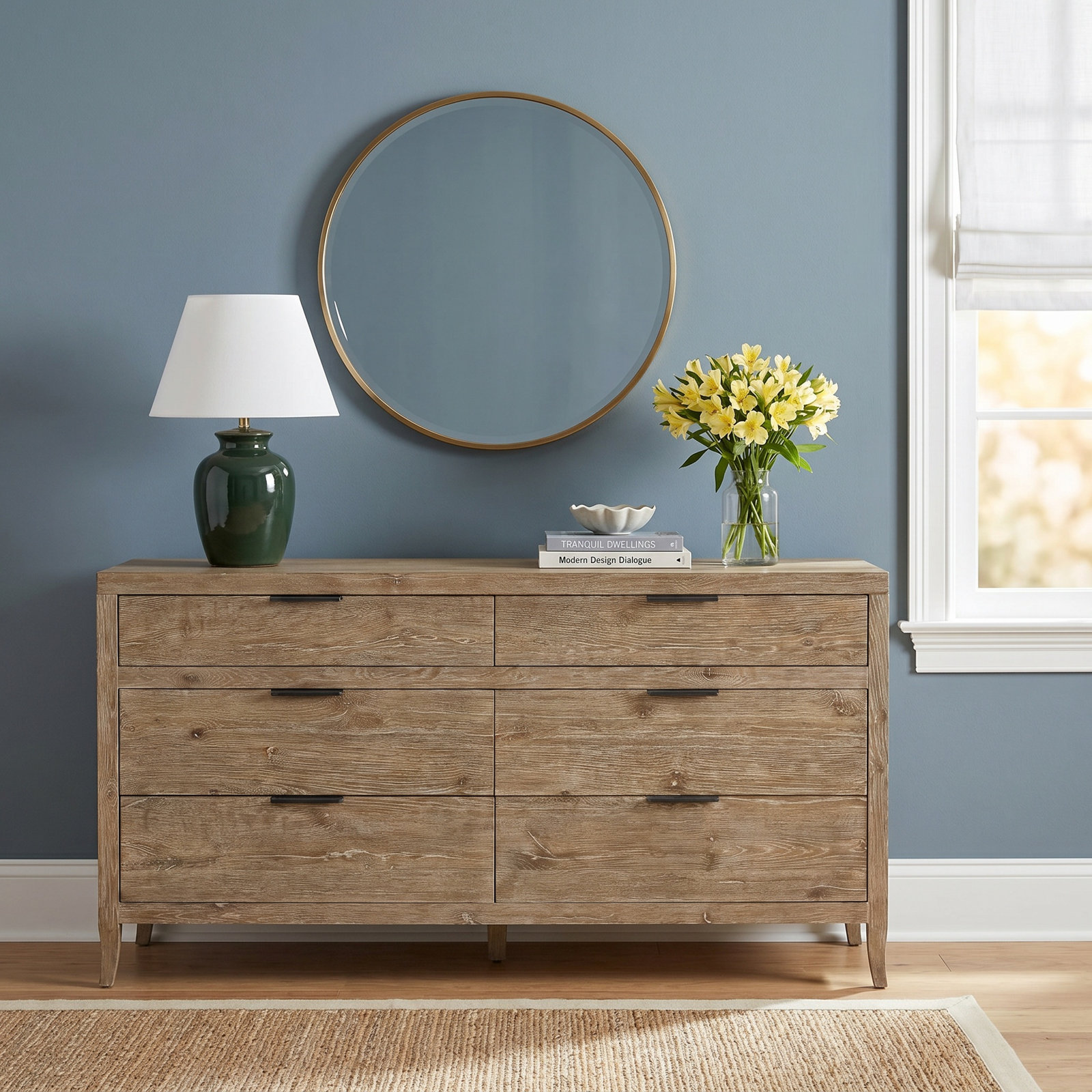 Langham 6 - Drawer Double Dresser