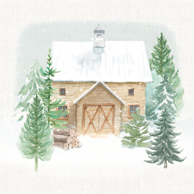 «Wooded Winter II» par Beth Grove