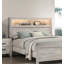 Mobilier de chambre à coucher 3 pièces avec tablettes 2X-2006797144