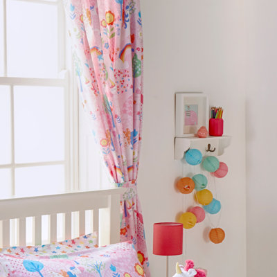 Glenda Semi Sheer Curtain Pair
