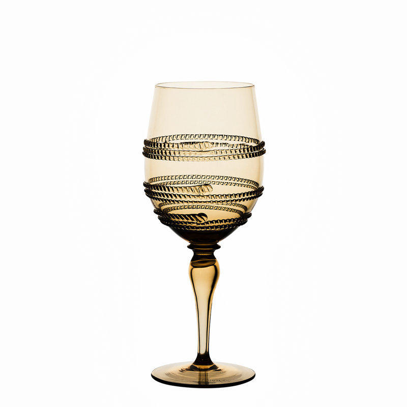Ella Wine Glass, Yellow