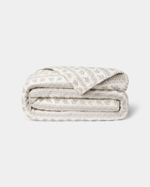Floral Stripe Quilt