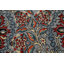 Tapis zone en laine 9 pi 3 po x 9 pi 9 po "one-of-kind" noué la new age kazak