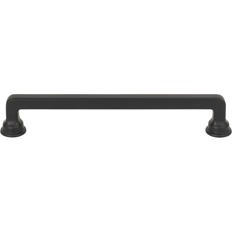 Oskar 5 1/16" Center to Center Bar Pull, Matte Black, 6 5/16"