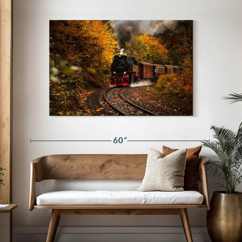 Mehar Wernigerode Steam Train, 32" H x 48" W