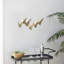Décoration murale oiseaux volants en métal