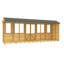 4ft x 18ft Apex Summer House