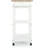Compact wooden kitchen cart - functionality and style coexist