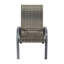 Fauteuil de patio empilable Abbie-Lea