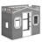 House Loft Bed With Ladder-389455975