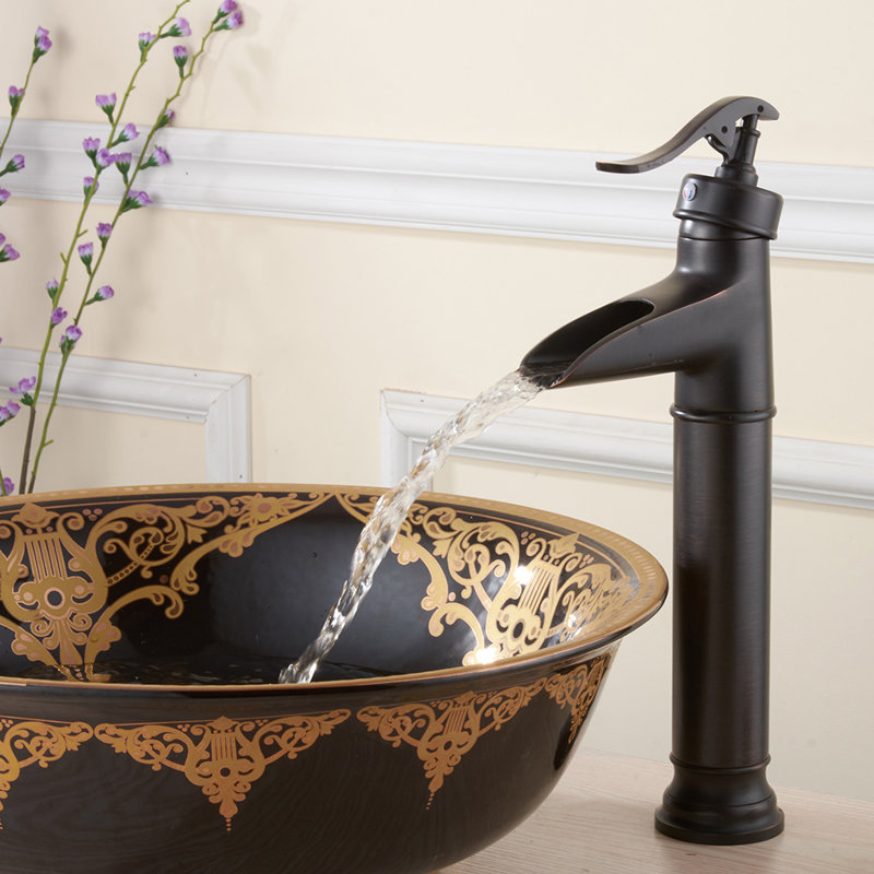 Robinet de salle de bain à un trou