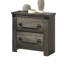 Table de chevet Farmhouse Rustic Grey