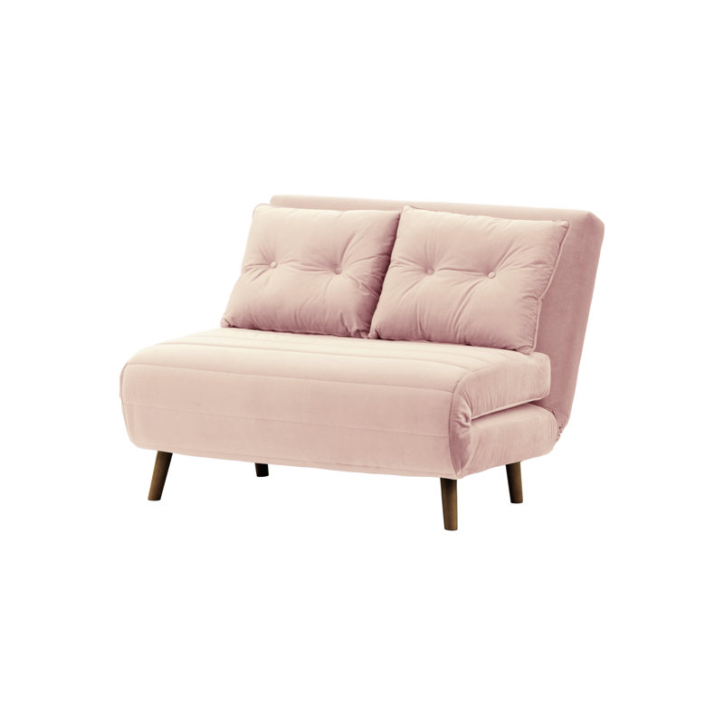 Rolen 2 Seater Sleeper, Flamingo, Reddish Brown